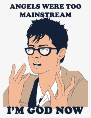 Supernatural Images Castiel Wallpaper And Background - Scream For Ice Cream (blue) Shower Curtain #1799901