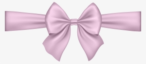 Bow Soft Pink Transparent Png Clip Art - Soft Pink Ribbon Png #180166