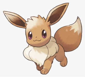 Eevee Partner - Pokemon Let's Go Pikachu Art #180245