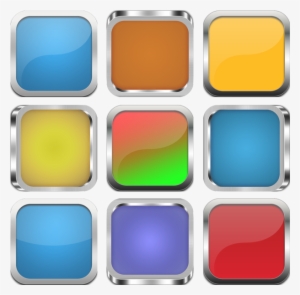 Click Here To Download Social Media Icon Framed Backgrounds - Orange #180318