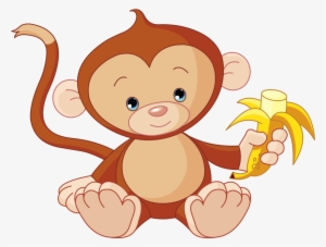 Baby Monkey Clip Art #180544