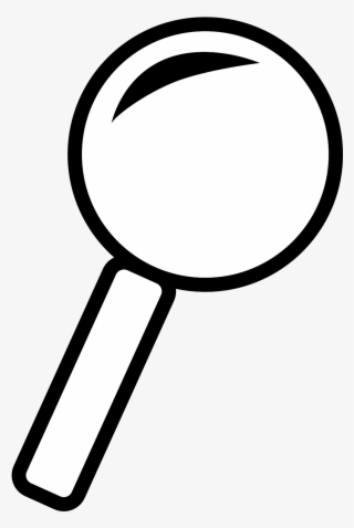 Magnifying Glass Clip Art Free Vector / 4vector - Hand Lens Clip Art #181324