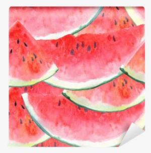 Seamless Pattern With Watermelon - Watermelon #181623