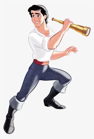 Pre Order Hand Made Disney - Eric Little Mermaid Png #181727