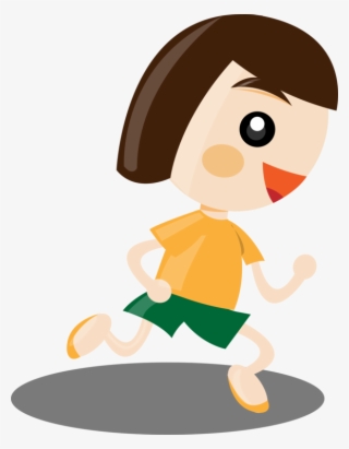 Girl Running Clipart - Girl Running Clipart Png #181768
