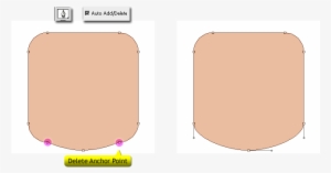 Release The “cmd/ctrl” And Delete Two Anchor Points - Circle #181998