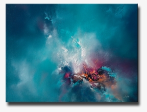 Celestial Fire - Oil Painting #182606
