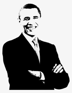 Obama Black And White - Obama Clip Art #182748