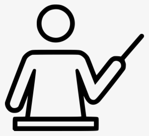 Vector Transparent Library Svg Definition Teacher - Teacher Icon Png #182885