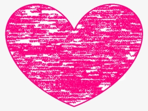 Corazón Y Estrella Png - Corazon Con Crayon Png #183242