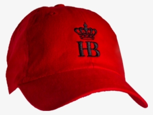 Red Hat With Hb Crown Logo - Red Caps #183420