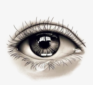 28 Collection Of Eyes Watering Drawing - Realistic Eye Tattoo Simple #183423