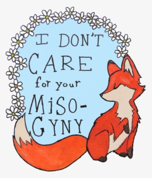 Art Watercolor Fox Foxes Feminist Feminism Kleenex - Feminist Clothing #183471