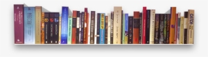 Books On A Bookshelf Png #183951