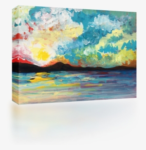 Island Sunset - Painting #184231