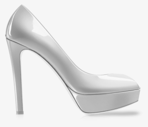 Clothes - White High Heel Transparent Background #184292