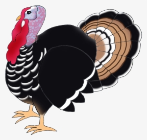 Happy Thanksgiving Clipart Png Free Stock - Turkey Bird Png #184361