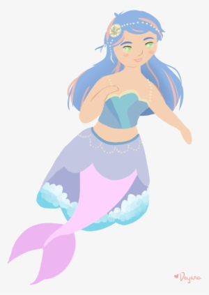 Mermaid Clipart Watercolor - Watercolor Painting #184441