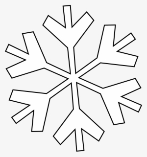 Png Free Library Cute Snowflake Clipart Black And White - Snowflake Clipart Black And White Png #184444