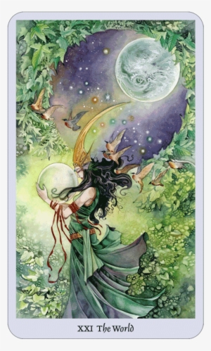 Tarot Card Of The Day The World Now This Card Represents - Fairy Stephanie Pui Mun Law #184793