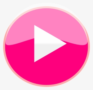 Pink Play Button Png #185093