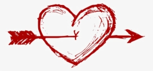 Heart Arrow Free Png Image - Drawing #185376