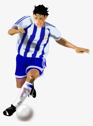 Animated Soccer Player Image Group Graphic Free Download - Football Players Vector Png #185444