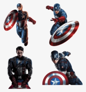 Topo De Bolo Capitao America #186035