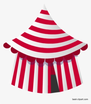 Free Cute Circus Tent Clip Art - Circus #186150