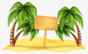 Coconut Tree Clipart Hd Png #186593