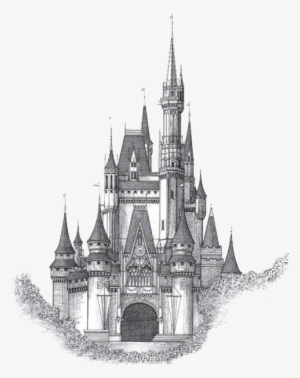 Transparent Castle Paintings Vector Transparent Download - Cinderella Castle Drawing #187042