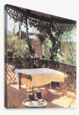 Two Wine Glasses By John Singer Sargent Canvas Print #187093