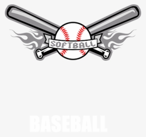 Softball Bat Clipart - Softball And Bat Clip Art #187904