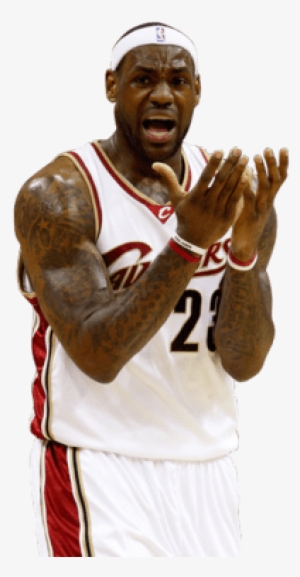 Lebron James Angry - Lebron James Cavs Png #188017