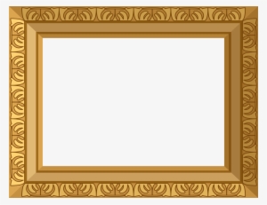 Golden Frame Png Free Download - Golden Photo Frame Png #188067