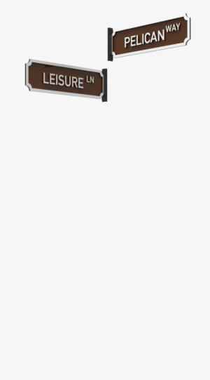 Cast Series Side Mount Chamfered Street Sign - Street Sign #188285