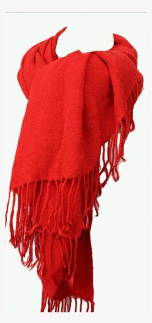 Red Scarf Png Svg Black And White Library - Scarf #188312