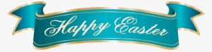 Happy Easter Png Images Jpg Black And White - Happy Easter Banner Clip Art #188334