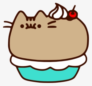 Movies, Personal Use, Pusheen Cherry On Top Rab, - Kawaii Pusheen Cat #188443