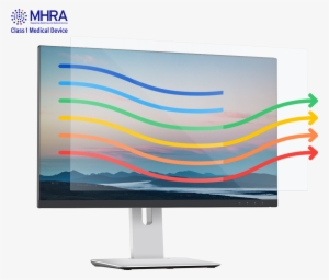 Anti Blue Light Screen Filter For Monitor And Laptops - Computer Monitor #188564