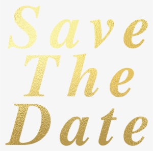 Download Save The Date - Gold #188844