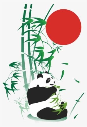 Giant Panda Bamboo Drawing Adobe Illustrator - Panda Bamboo Drawing #188912 Giant Panda Bamboo Drawing Adobe Illustrator - Panda Bamboo Drawing #188912