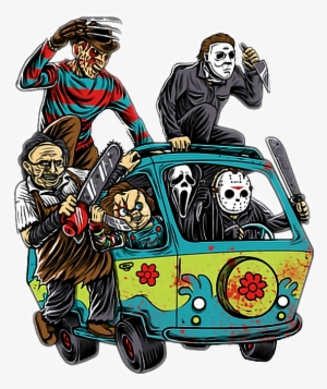 Fte Freddykrueger Jason Chainsawmassacre Scooby-doo - Massacre Machine #188937