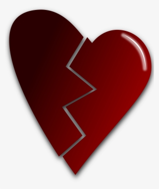 Broken Heart Vector Clipart Png #188998