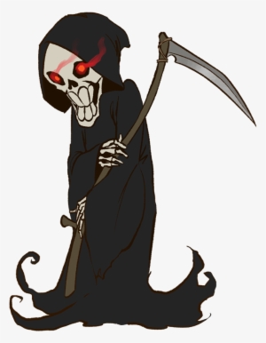 Graphic Free Free Collection Download And Share Drawn - Halloween Grim Reaper Cartoon #189273