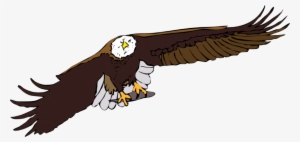 Bald Eagle Vector Graphics - Flying Eagle Clipart #189357