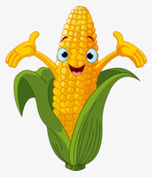 Vegetable Cartoon Drawing Clip Art - Corn Cob #189575