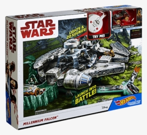 1 Millennium Falcon™ Track Set - Hot Wheels Millennium Falcon Playset #189995