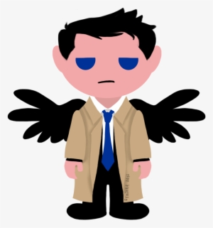 Mini Simple Castiel Tree Topper - Angel #1800058