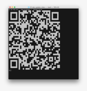 Now Using The Bundled Tool Binary To Qr We Can Get - Sombra #1800060